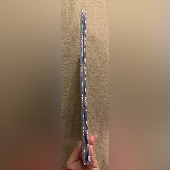 Vera Bradley File Folio Bloom Berry - 22 X 9.25 File Folder 9 Accordion Pockets - Picture 9 of 13